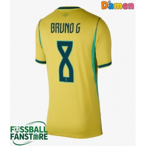 Brasilien Bruno Guimaraes #8 Replik Heimtrikot Damen WM 2026 Kurzarm